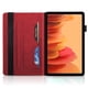 thumbnail image 5 of Funda con relieve del Árbol de la Vida para tablet Samsung Galaxy Tab A7 con soporte, ranuras para tarjetas y soporte para lápiz óptico. Rojo, 5 of 6