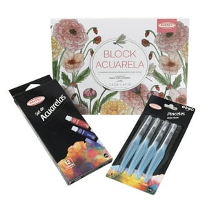 Artel - Pack Colorear En Acuarela