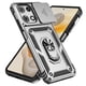 thumbnail image 3 of Funda Resistente Anillo Soporte Motorola Moto G 5G 2025 Privacidad Cámara Montaje Magnético Plata, 3 of 5