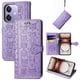thumbnail image 1 of Funda Cartera FOXDOCK para OPPO A40 4G , Flip PU con Relieve de Gatos y Perros, Tarjetero y Soporte, 1 of 6