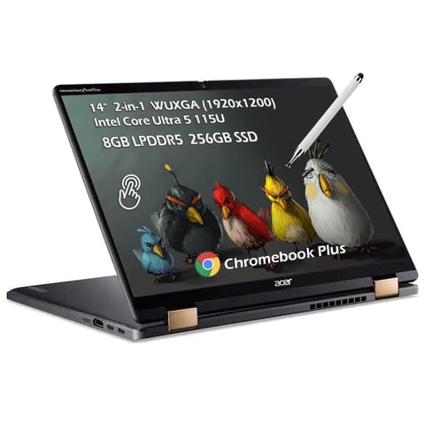 Laptop Acer Chromebook Plus Spin 714 De 14"" Táctil, 8 Gb,