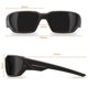 thumbnail image 4 of Gafas de Seguridad EDGE Dawson Antivaho ANSI Z87.1, 4 of 5