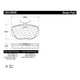 thumbnail image 2 of Pastillas Freno para auto Mercedes Benz 190 D 1984-1996 Delantero, Tra, 2 of 5