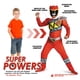 thumbnail image 2 of Disfraz rojo de Power Rangers Dino Charge para niños de 4 a 6 años, 2 of 7