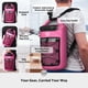 thumbnail image 3 of Mochila STOVER, bolsa impermeable y impermeable con funda flotante, color rosa, 3 of 9