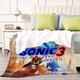 thumbnail image 4 of Sonic - Sonic anti-pilling, suave, ligera, esponjosa y acogedora de lujo para hogar y cocina – Perfecta para niños y adultos,120X150cm, 4 of 6