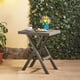 thumbnail image 5 of Mesa Plegable Plastico Rectangular Cafe 65X50X74Cms cafe, 5 of 5