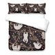 thumbnail image 2 of Animal Sloth Climbing Tree Quilt Duvet Cover Set Super 3-Piece Bedding Set, 2 of 5