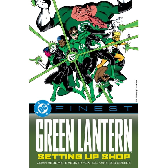 Cómic de DC Comics Green Lantern: Montando el negocio
