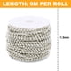 thumbnail image 2 of Cadenas de bolas de metal de 1,5 mm, cadena de bolas para collar, cadena de bolas de 10 yardas, cadena de bolas a granel, placa de identificación, manualidades DIY, 2 of 6