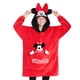 thumbnail image 1 of Sudadera con capucha Disney Red Minnie para niños con peluche y orejas 3D, 1 of 6