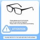 thumbnail image 4 of Lentes de Lectura M Readers 105 +7.00 Negro Rectangular, 4 of 9