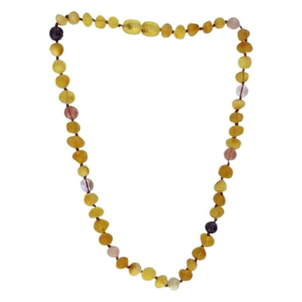 Collar de ámbar Concentración Rosa 38 cm | Lider