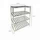 thumbnail image 2 of ESTANTERIA ACERO INOX TIPO REJILLA DE 150 x 60 x 155 cms., 2 of 2
