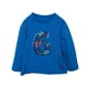 thumbnail image 1 of Polera Bebé Niño Manga Larga Estampado Autitos Azul, 1 of 3
