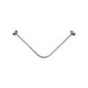thumbnail image 1 of Barra De Cortina De Ducha Extensible Barra De Ropa Telescópica Para Bañera Hogar 110cm-140cm, 1 of 5