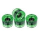 thumbnail image 2 of 4 Ruedas De Skate Ronyme 78A De Repuesto Para Longboard De 70 X 51 Mm, Color Verde, 2 of 5