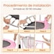 thumbnail image 5 of Cama Elástica Rosa Ultra Resistente 150cm Yep Home rosa, 5 of 6