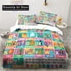 thumbnail image 1 of v2776 Bed Sheets Cartoon Educational Alphabet Bedding Set Boys Girls Twin Queen King Size Duvet Cover Pillowcase Bed boys Adult Bedroom 3-Piece Bedding Set (1 Duvet Cover + 2 Pillow Shams) Bed Sheets, 1 of 5
