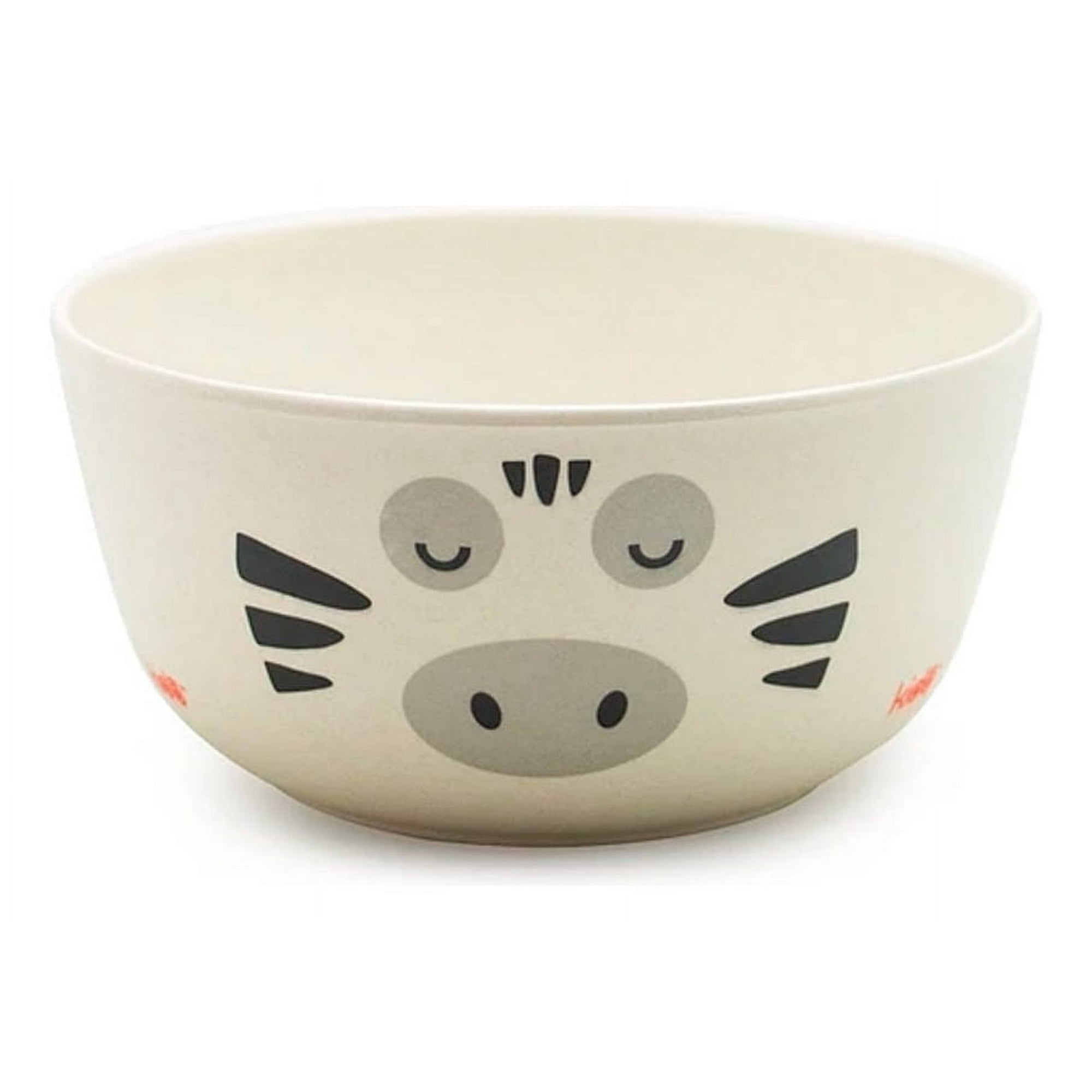 Disparo - Bowl Plato Bamboo Kido 13 Cm Comer Merienda Cebra