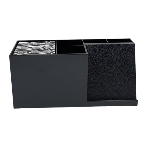 Ioensy - Tijeras De Estilista Para El Cabello Contenedor Profesional Para Peines Peinado Cabello Hogar Negro