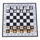 thumbnail image 5 of Juego De Tablero De Ajedrez Internacional De 32 Piezas, Tablero De Ajedrez Magnético Plegable, Juguete De Regalo L, Oro, Plata, 5 of 5