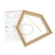 thumbnail image 5 of Aros De Bordado De Madera, Marco Fijo, Punto De Cruz, Manualidades DIY, Forma De Casa, 5 of 5