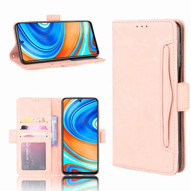 Funda Cartera Magnética para Xiaomi Redmi Note 9 PRO MAX- Tarjetero Desmontable, Cuero PU, Soporte