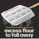 thumbnail image 3 of Pela para pizza Hans Grill PRO para pizza XL de 30 cm con metal perforado, 3 of 9