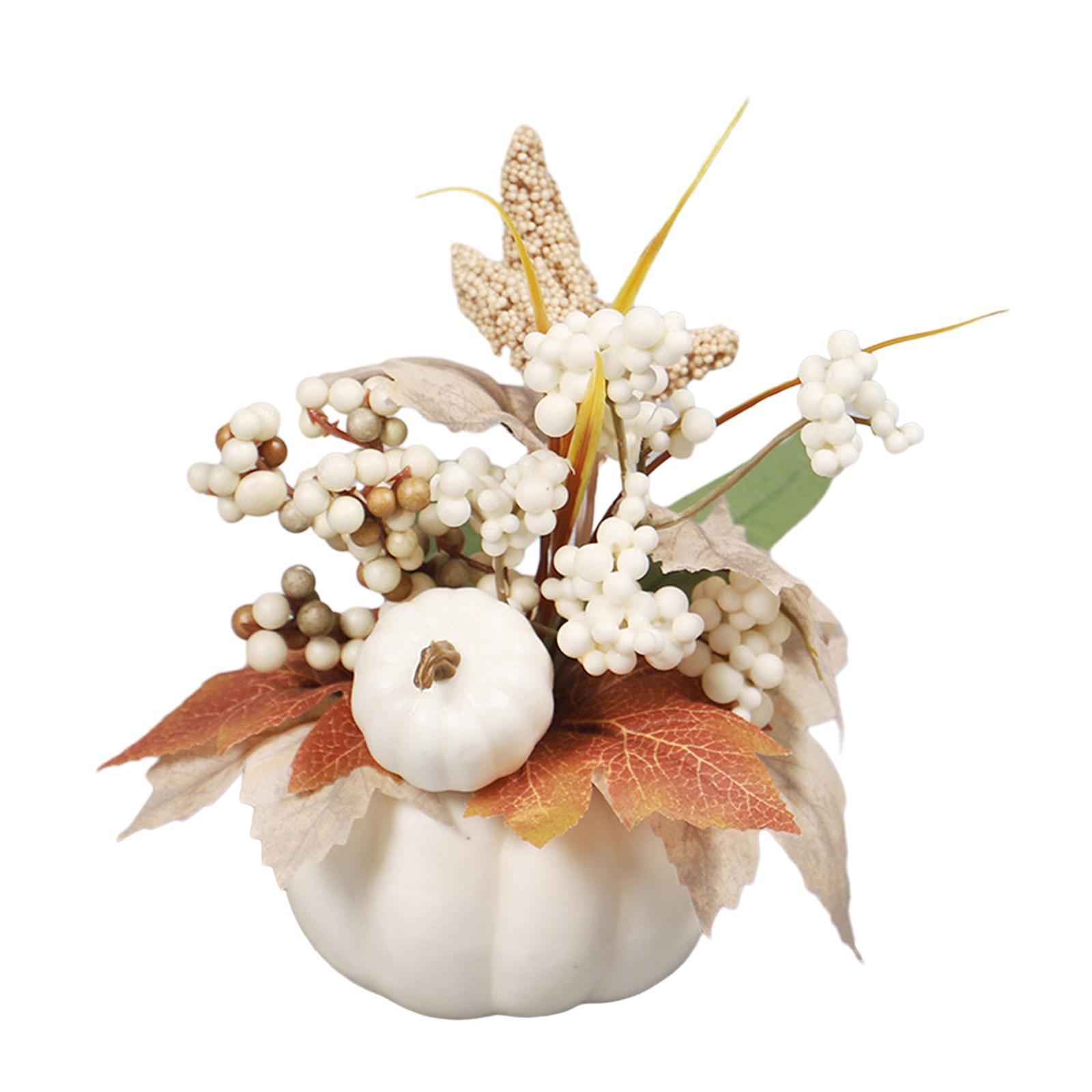 Bothyi - Flor De Calabaza Artificial, Accesorios De Fotografía, Adorno, Hojas De Arce Decorativas, Estilo B