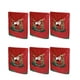 thumbnail image 2 of Pack 6 fundas de respaldo de sillas navidad con pompón 25n2, 2 of 3