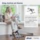 thumbnail image 2 of Pedal Exerciser Drive Medical RTL10273 Deluxe plegable negro, 2 of 9