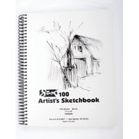 Cuaderno De Bocetos Para Saxo, Encuadernado En Espiral, Sulfito, 11 X 14 Pulgadas, 100 Hojas