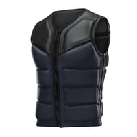 Ioensy - Chalecos Salvavidas Deportes Acuáticos Kayak Supervivencia Flotación Chaleco Salvavidas Negro 2Xl