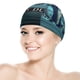thumbnail image 5 of Servicio de jurado Gorro de Natación de Licra, Gorro de Baño de Tela Cómoda, Gorro Elástico Antideslizante para Hombres, Mujeres y Niños, 5 of 6