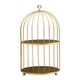 thumbnail image 5 of Bird Cage Desktop Perfume Organizador Titular Mostrador Maquillaje Rack 2-Tiers, 5 of 5