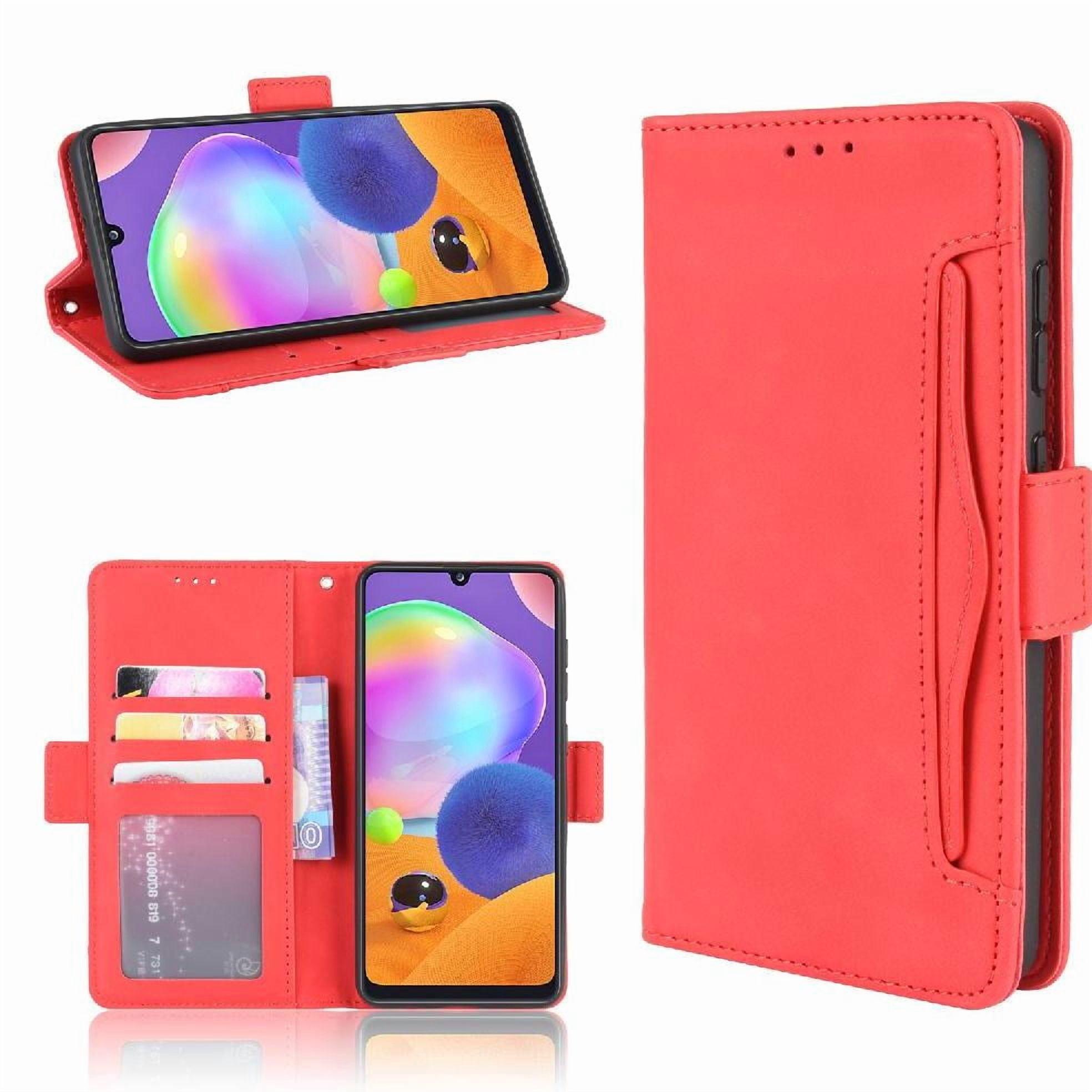 Foxdock - Funda Cartera Magnética Para Samsung Galaxy A31- Tarjetero Desmontable, Cuero Pu, Soporte