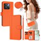 thumbnail image 2 of Funda Tipo Libro para OnePlus 10T 5G con Ranuras para Tarjetas, Naranja, 2 of 6