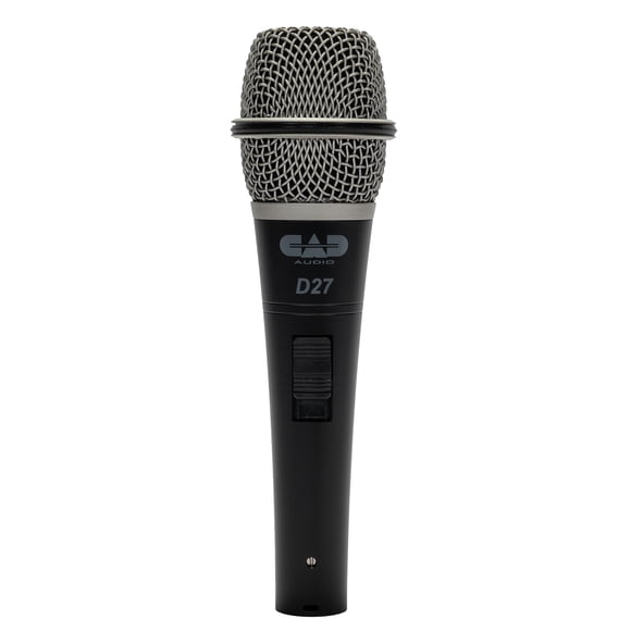 Micrófono Dinámico de Mano CAD Audio D90 Negro