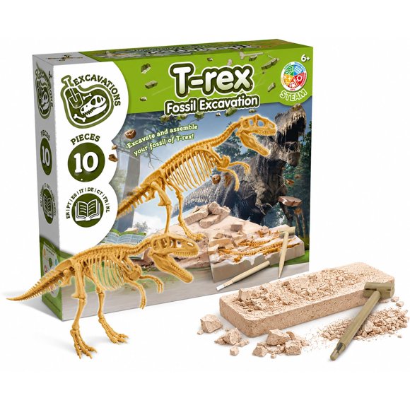Kit de Excavación Science4you T Rex – 10 piezas – +6 años