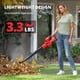 thumbnail image 4 of Soplador de hojas inalámbrico PowerSmart 20V 2.0Ah con batería y cargador, 4 of 7