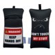 thumbnail image 1 of Funda para celular Tainada 17x9,5 cm negra de neopreno con clip, 1 of 6