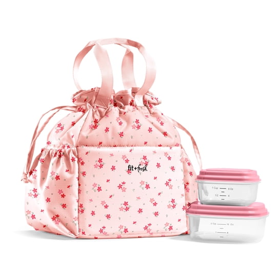 Bolsa De Almuerzo Fit & Fresh 25 × 16 × 28 cm Con Recipientes