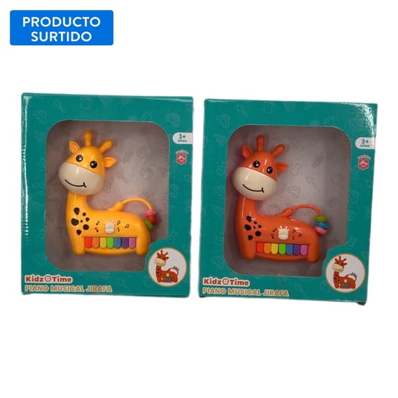 Piano musical jirafa, producto surtido