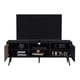 thumbnail image 3 of Rack Tv 65" 2 Puertas Fm-022N Negro Y Café Claro, 3 of 5