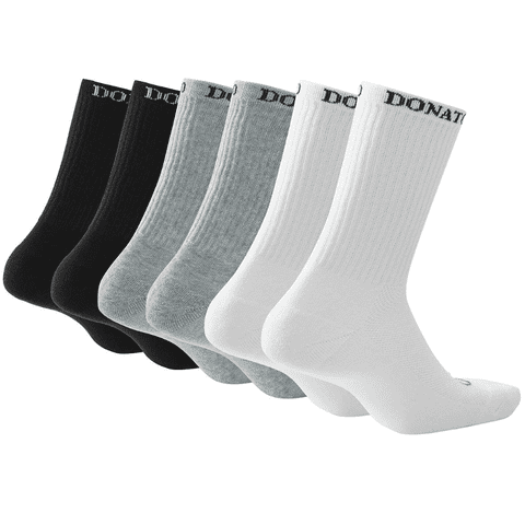 Giovacchino - Pack De 6 Calcetines Largos Deportivos Hombre