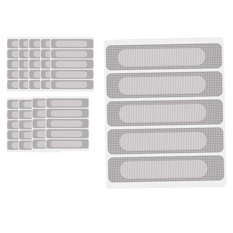 Magideal - 10 Hojas De Parches De Reparación De Vidrio De Ventana, Pegatinas Fáciles De Usar, Reparación De Agujeros, Reparación De Grietas, Red De Cobertura Dur