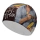 thumbnail image 1 of Bob Ross: La alegría de pintar Gorro de Natación de Licra, Gorro de Baño de Tela Cómoda, Gorro Elástico Antideslizante para Hombres, Mujeres y Niños, 1 of 6