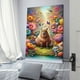 thumbnail image 3 of Capibara Cuadro decorativo colgante - Arte de pared - Póster enmarcado - Decoración de pared - Regalos para familia, amigos y aficionados 20*30 cm, 3 of 6
