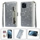 thumbnail image 1 of Funda Para Elegante Funda Iphone 12 Pro Max Glitter Con Cremallera-ideal Para El Uso Diario, 1 of 5